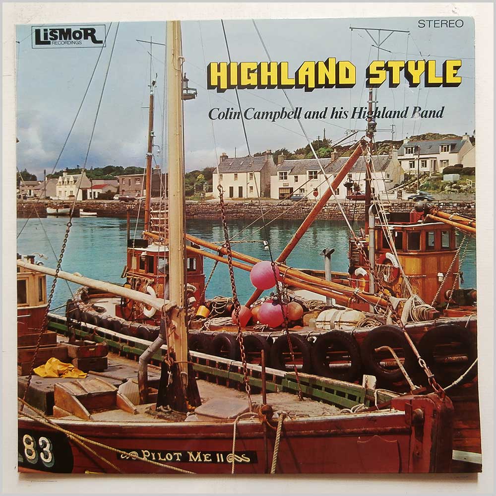 Colin Campbell and His Highland Band - Highland Style  (LILP 5003) 