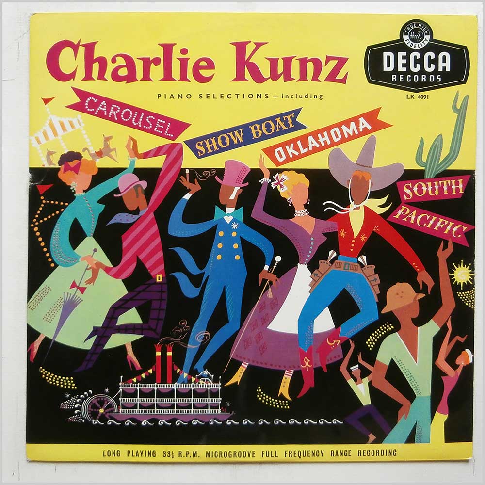 Charlie Kunz - Piano Selections  (LK 4091) 