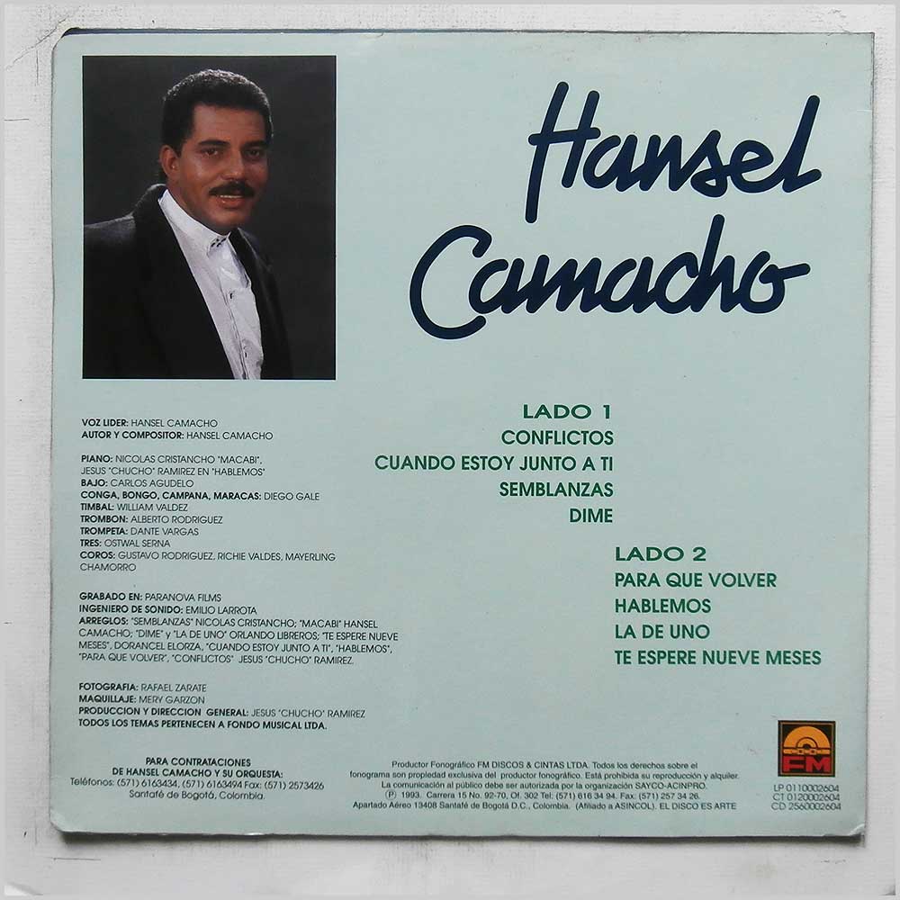 Hansel Camacho - Hansel Camacho  (LP 0110002604) 