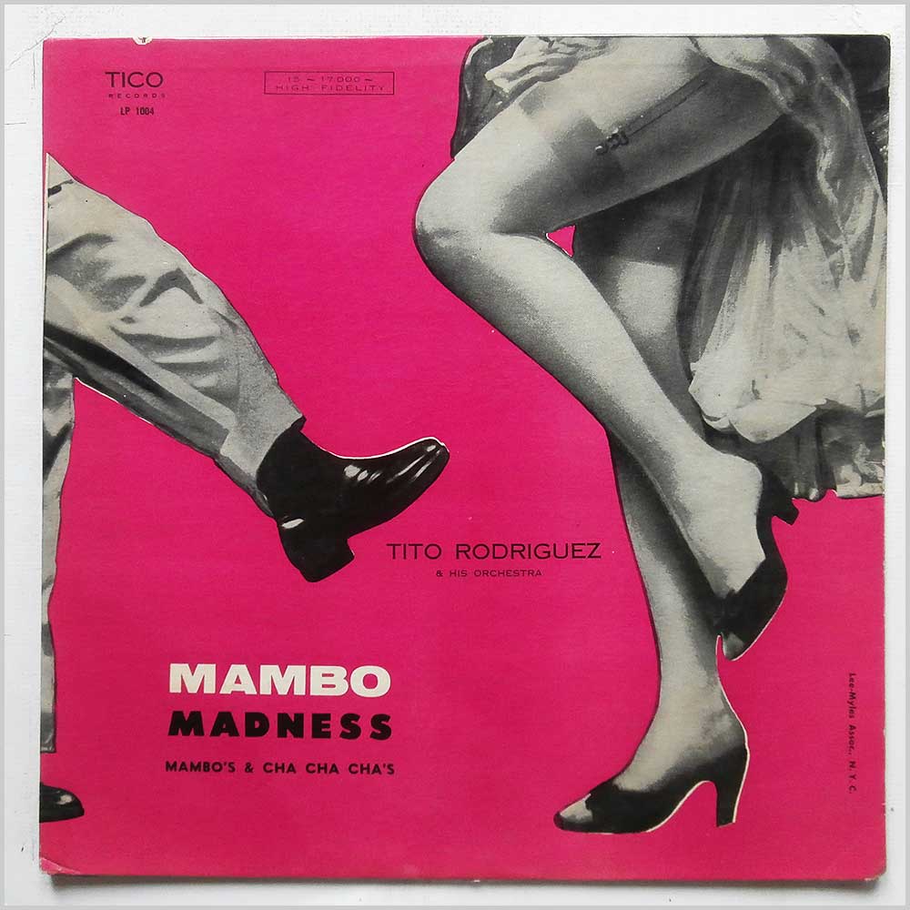 Tito Rodriguez and His Orchestra - Mambo Madness  (LP 1004) 