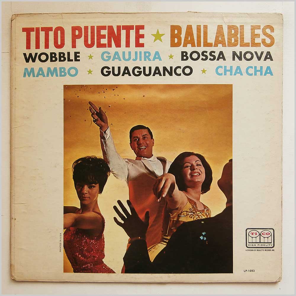 Tito Puente - Bailables  (LP-1093) 