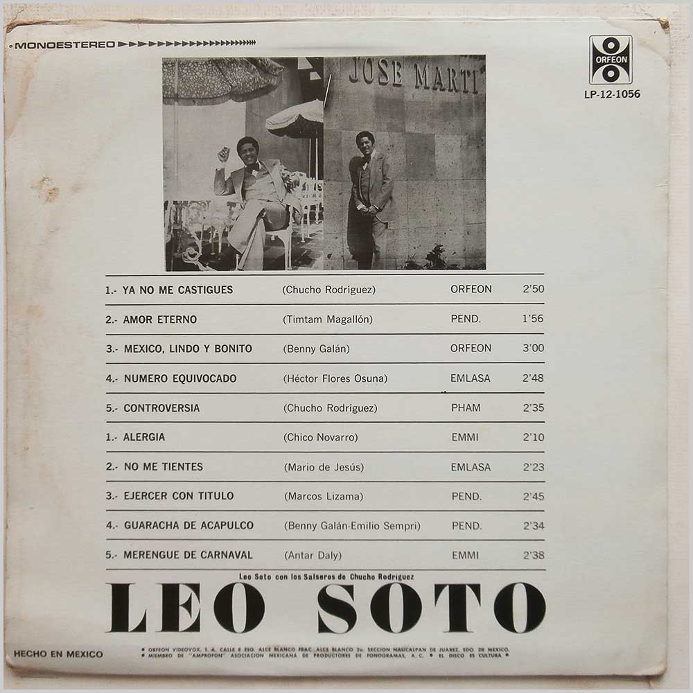 Leo Soto - Salsa Picante!  (LP-12-1056) 