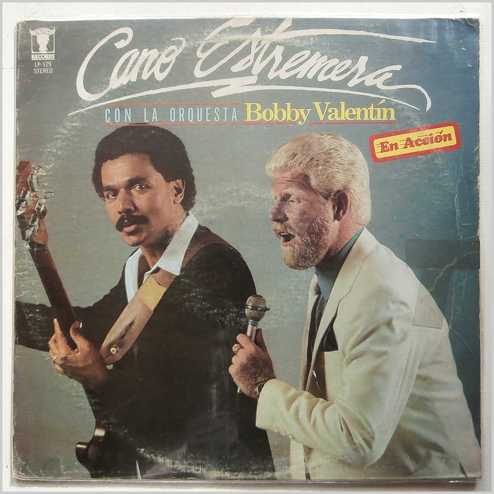Cano Estremera, La Orquesta De Bobby Valentin - En Accion  (LP-129) 