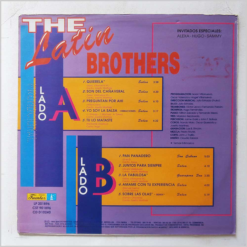 The Latin Brothers - The Latin Brothers  (LP 201896) 