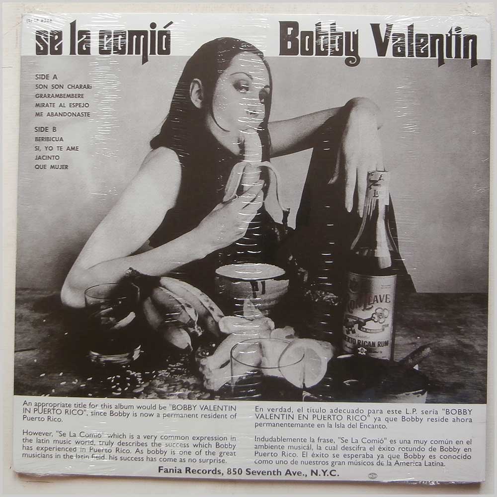 Bobby Valentin - Se La Comio  (LP 366) 