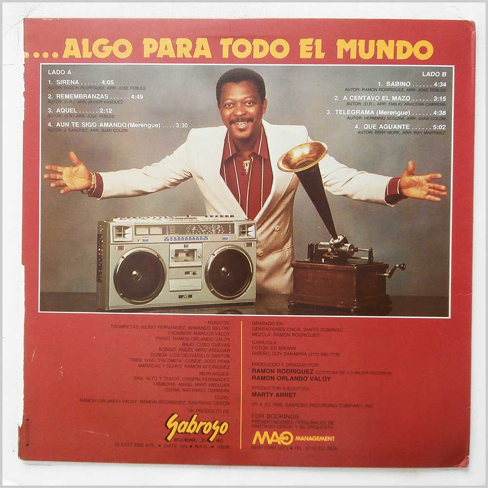 Santiago Ceron - Algo Viejo, Algo Nuevo  (LP 5528) 