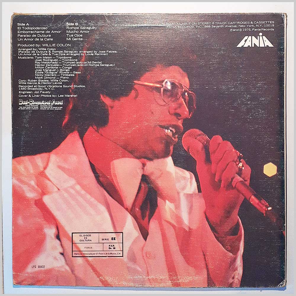 Hector Lavoe – Comedia venezuela HECTOR LAVOE COMEDIA Cd Fania