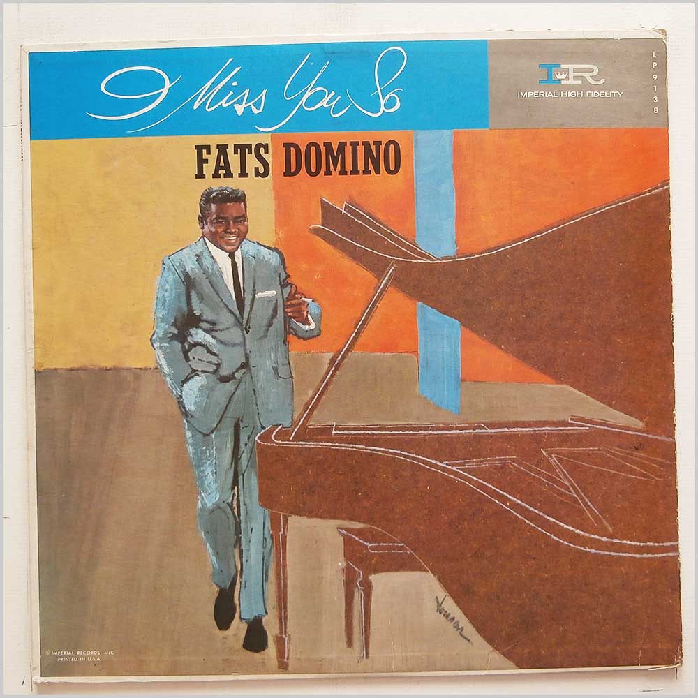 Fats Domino - Miss You So  (LP-9138) 