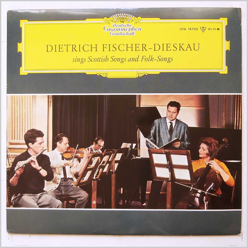 Dietrich Fischer-Dieskau - Dietrich Fischer-Dieskau Sings Scottish Songs and Folk-Songs  (LPM 18 706) 