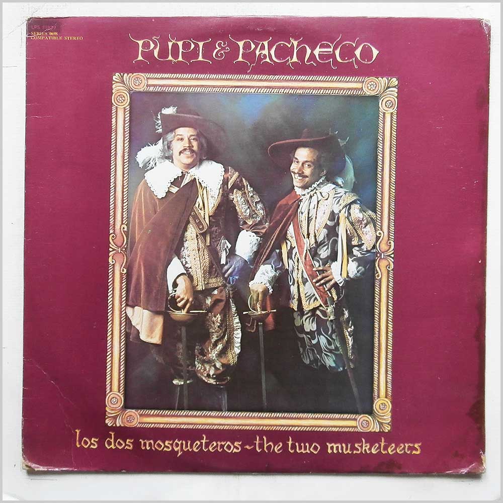 Johnny Pacheco, Pupi Legarreta - Los Dos Mosqueteros, The Two Musketeers  (LPS 88839) 