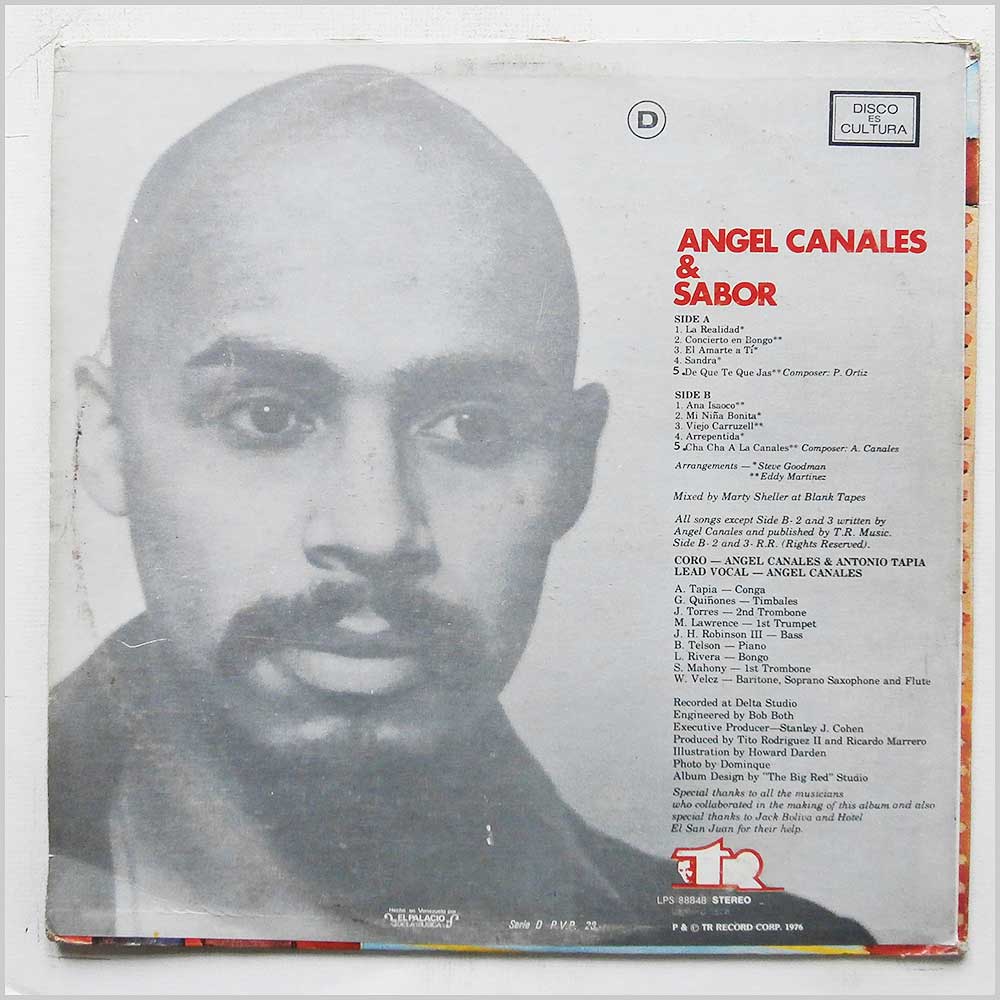 Angel Canales and Sabor - El San Juan  (LPS 88848) 