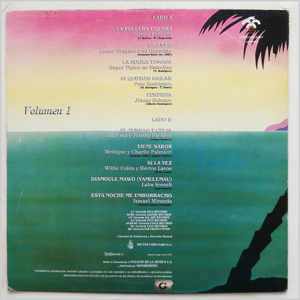 Various - Tesoros de la Musica Afrolatina Volumen 1  (LPS-99.964) 