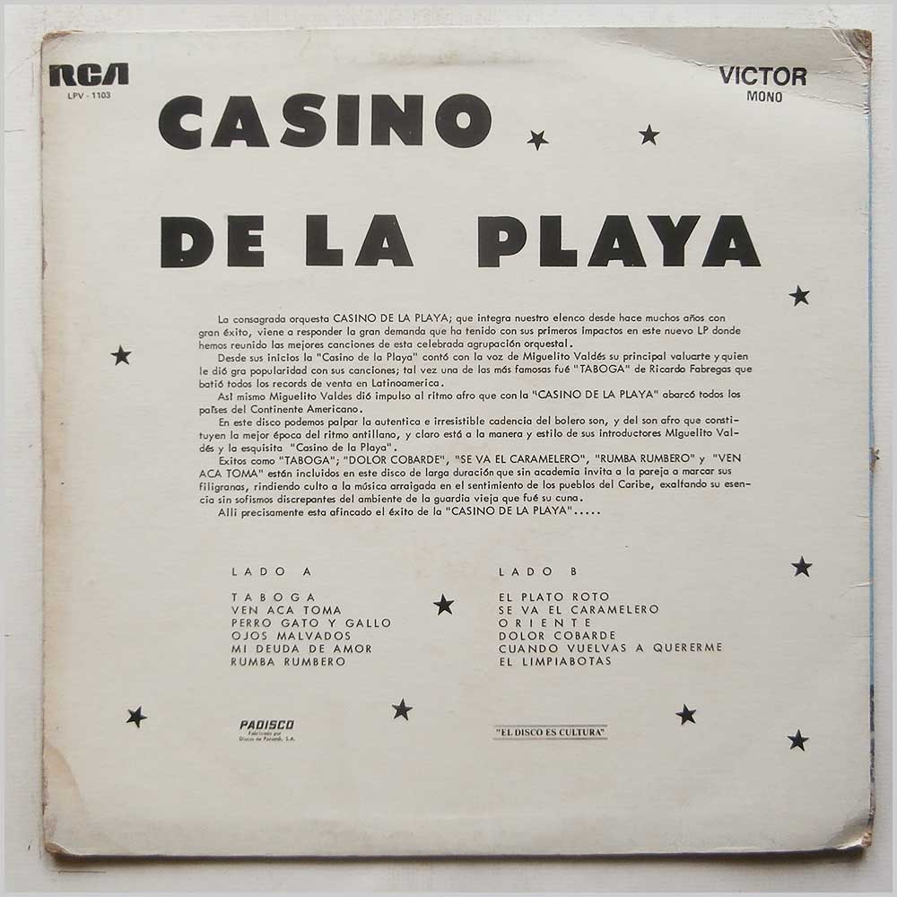 Casino De La Playa - Casino De La Playa  (LPV-1103) 
