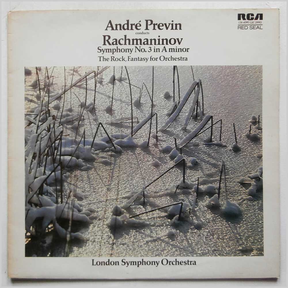 Andre Previn - Rachmaninoff: Symphony No. 3 in A Minor, The Rock, Fantasy For Orchestra  (LSB 4090) 