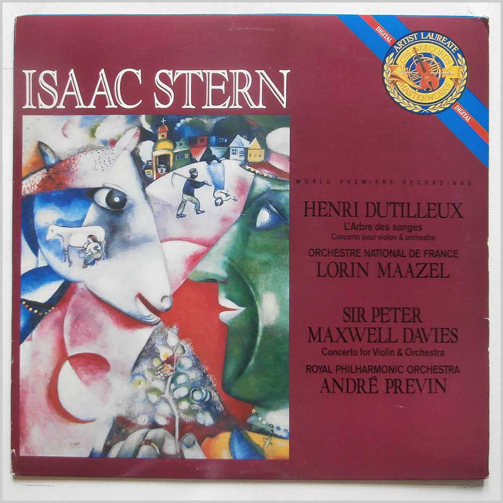 Isaac Stern, Henri Dutilleux, Lorin Maazel, Sir Peter Maxwell Davies, Andre Previn - L' Arbre Des Songes (Concerto Pour Violon and Orchestre), Concerto For Violin and Orchestra  (M 42449) 