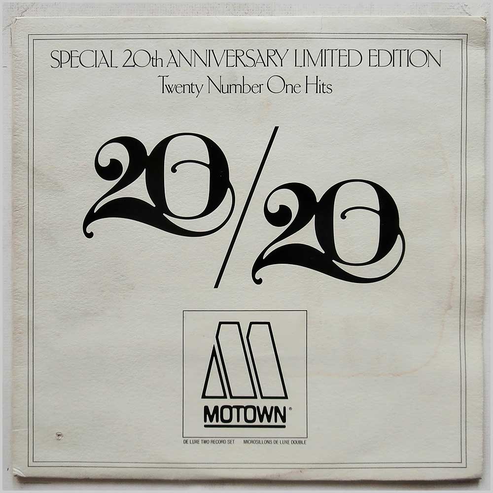 Various - 20/20 Twenty No.1 Hits From Twenty Years At Motown  (M 937/2) 
