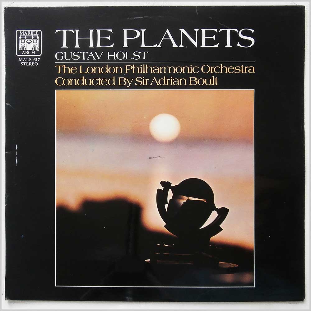 Sir Adrian Boult, The London Philharmonic Orchestra - Gustav Holst: The Planets  (MALS 617) 