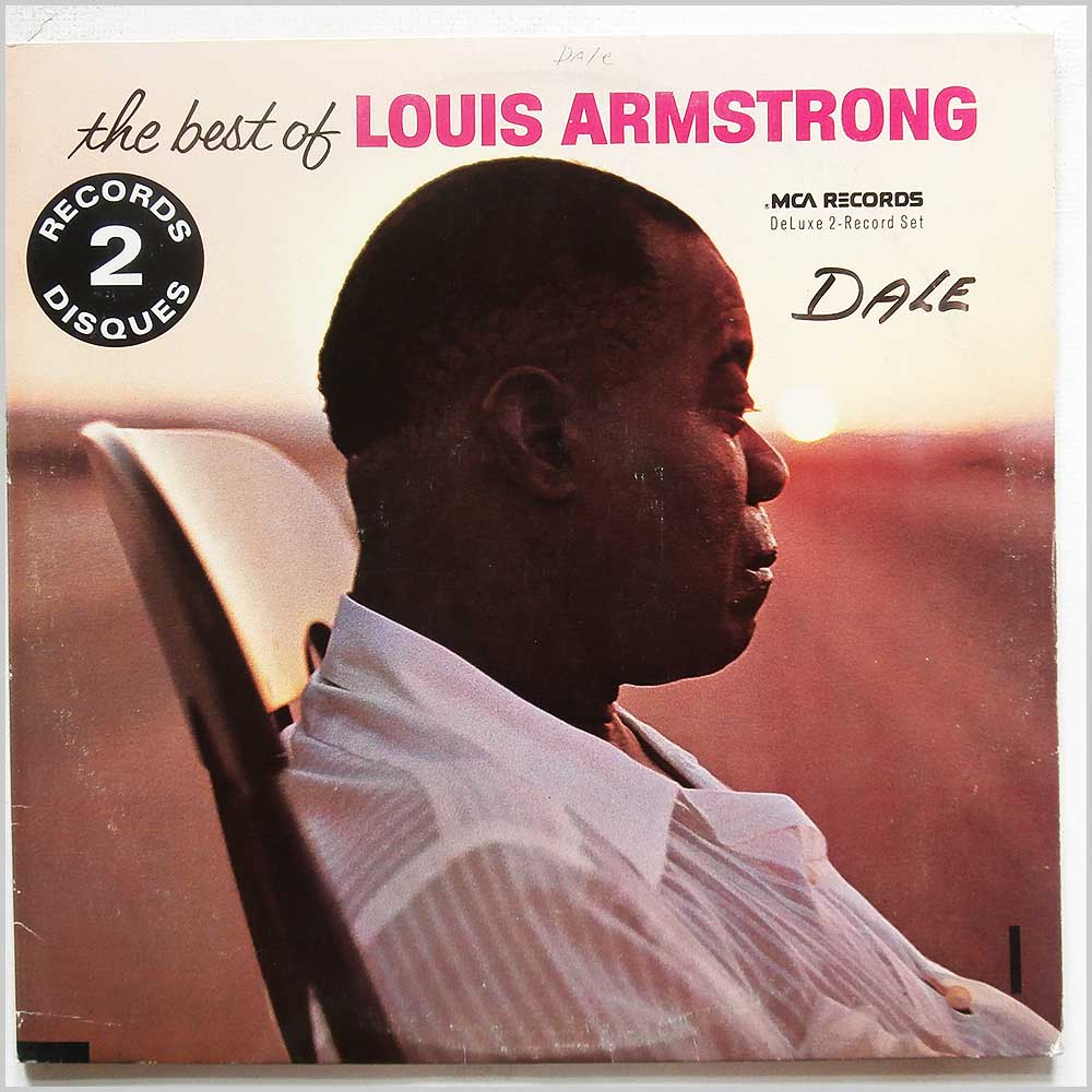 Louis Armstrong - The Best Of Louis Armstrong  (MCA2-4035) 