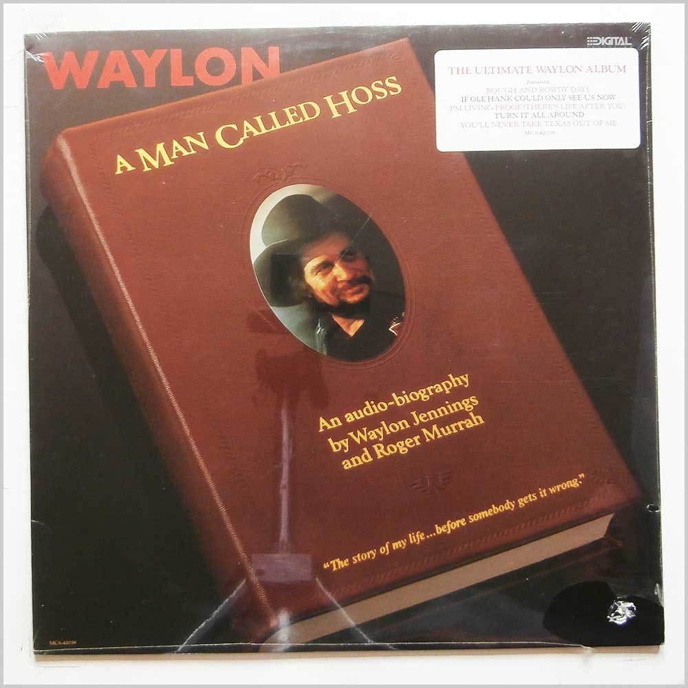Waylon Jennings - A Man Called Hoss  (MCA-42038) 