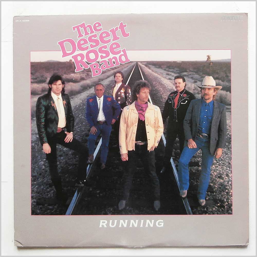 The Desert Rose Band - Running  (MCA-42169) 