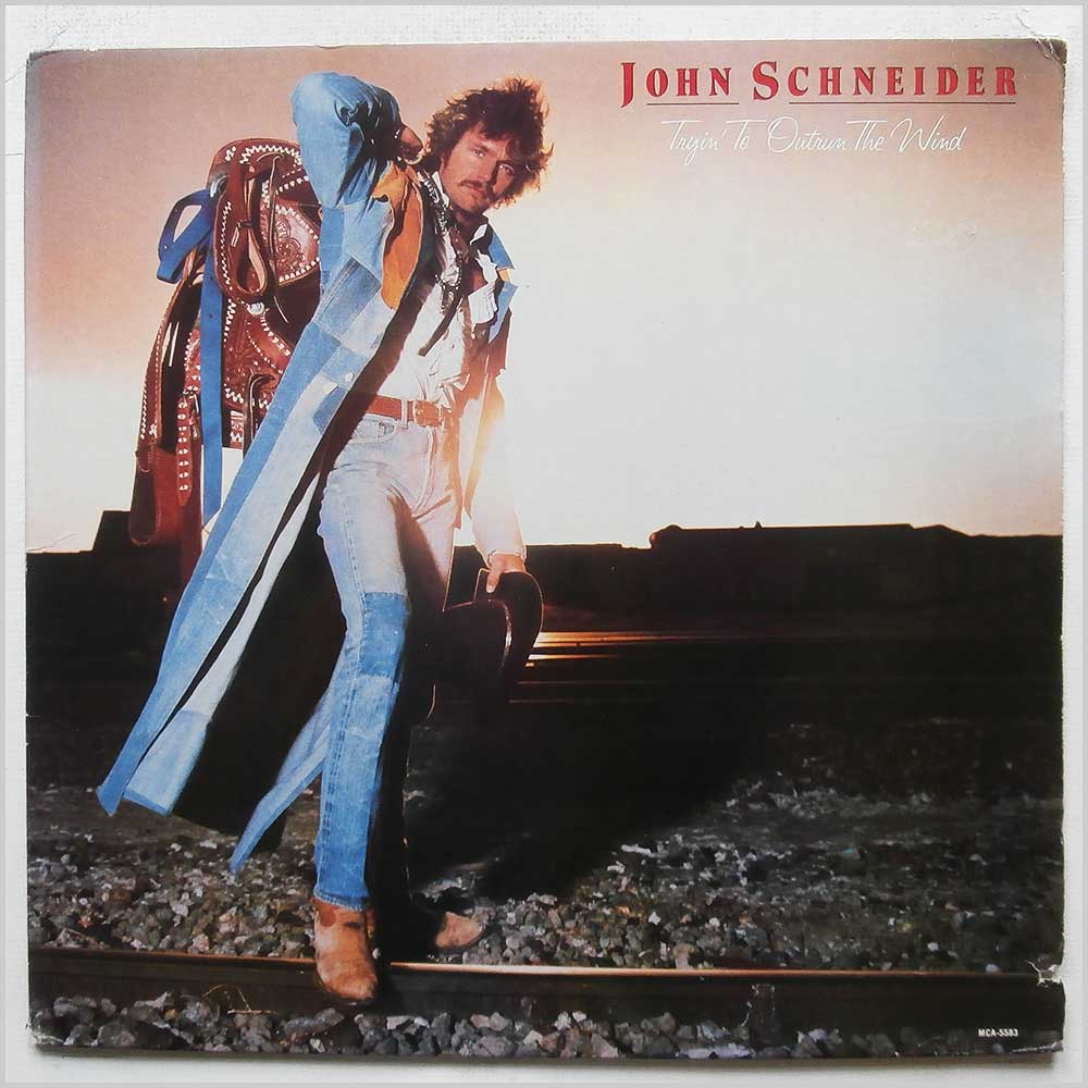 John Schneider - Tryin' To Outrun The Wind  (MCA-5583) 