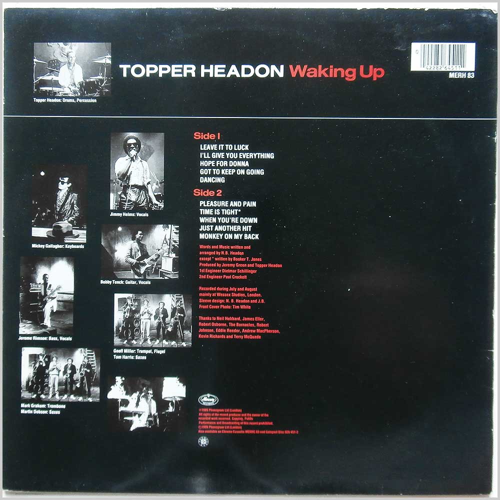 Topper Headon - Waking Up  (MERH 83) 