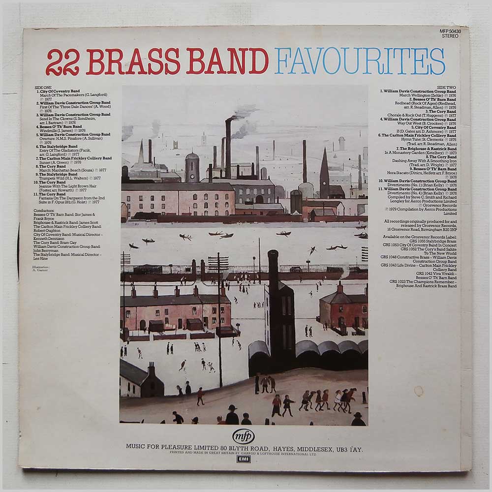 Various - 22 Brass Band Favourites  (MFP 50430) 