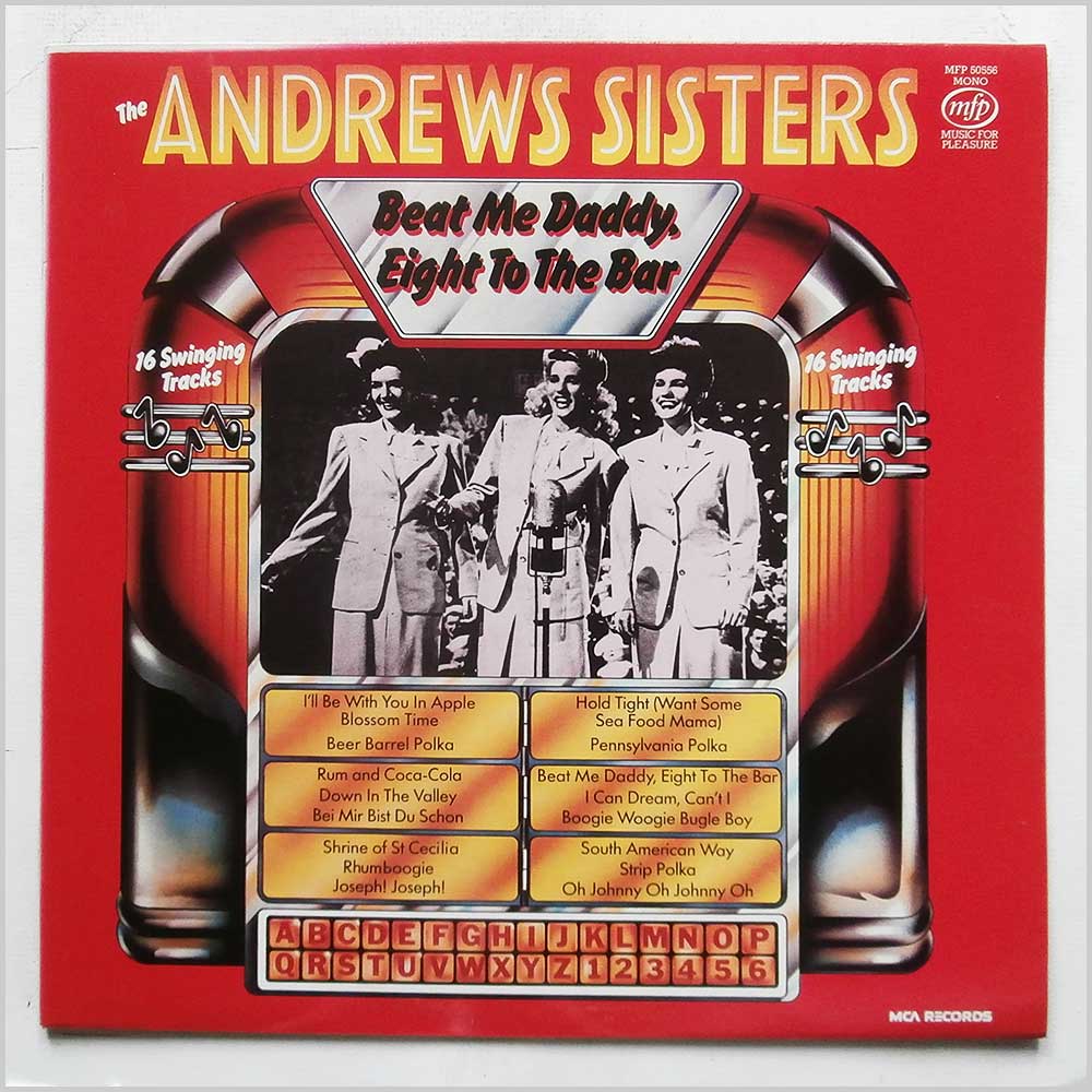 The Andrews Sisters - Beat Me Daddy, Eight To The Bar  (MFP 50556) 