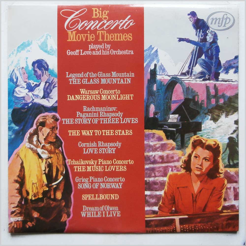 Geoff Love and His Orchestra - Big Concerto Movie Themes  (MFP 5261) 