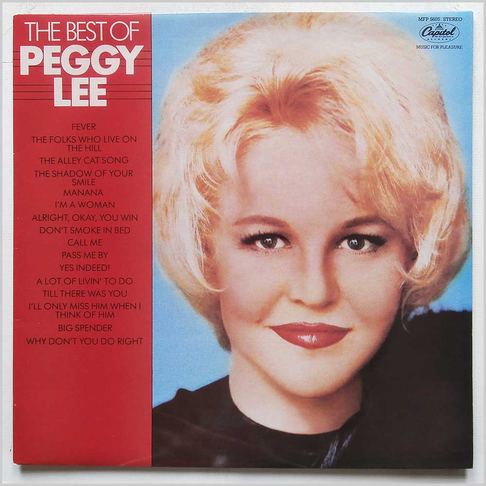 Peggy Lee - The Best Of Peggy Lee  (MFP 5605) 