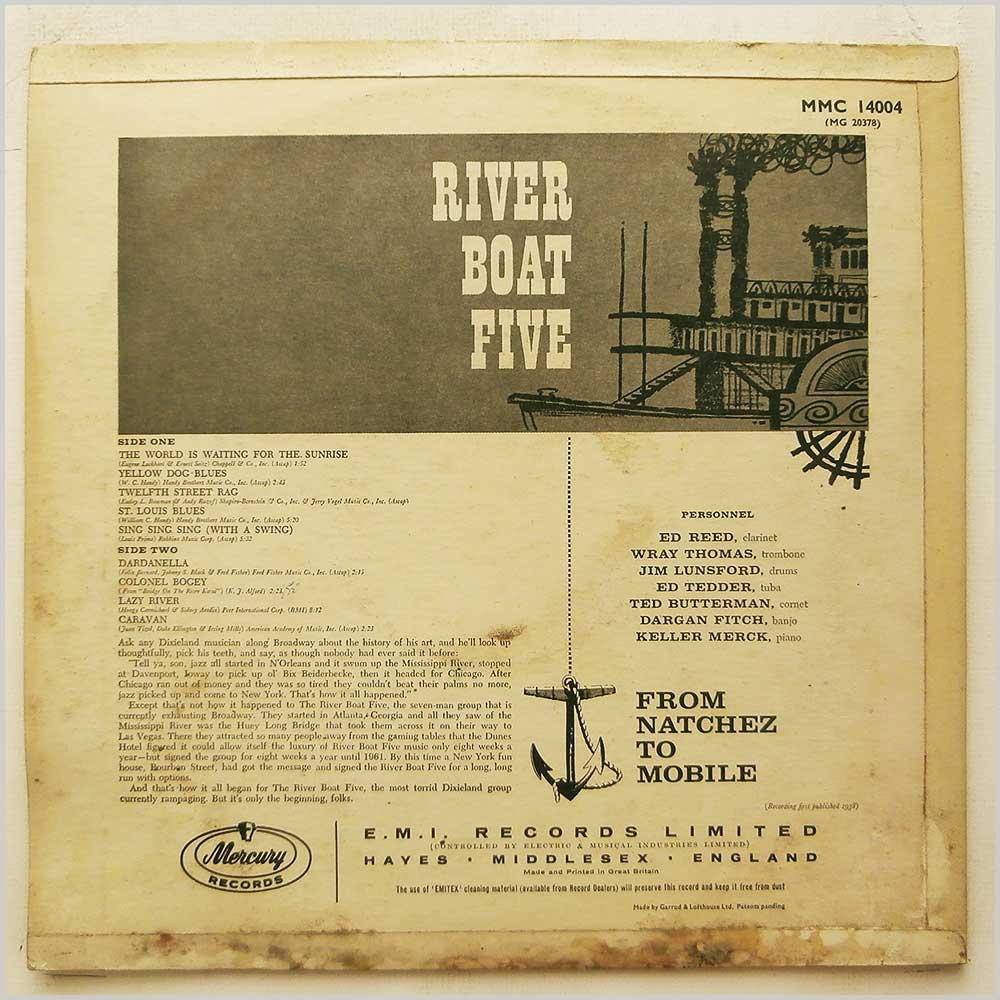 The River Boat Five - From Natchez To Mobile  (MMC 14004) 