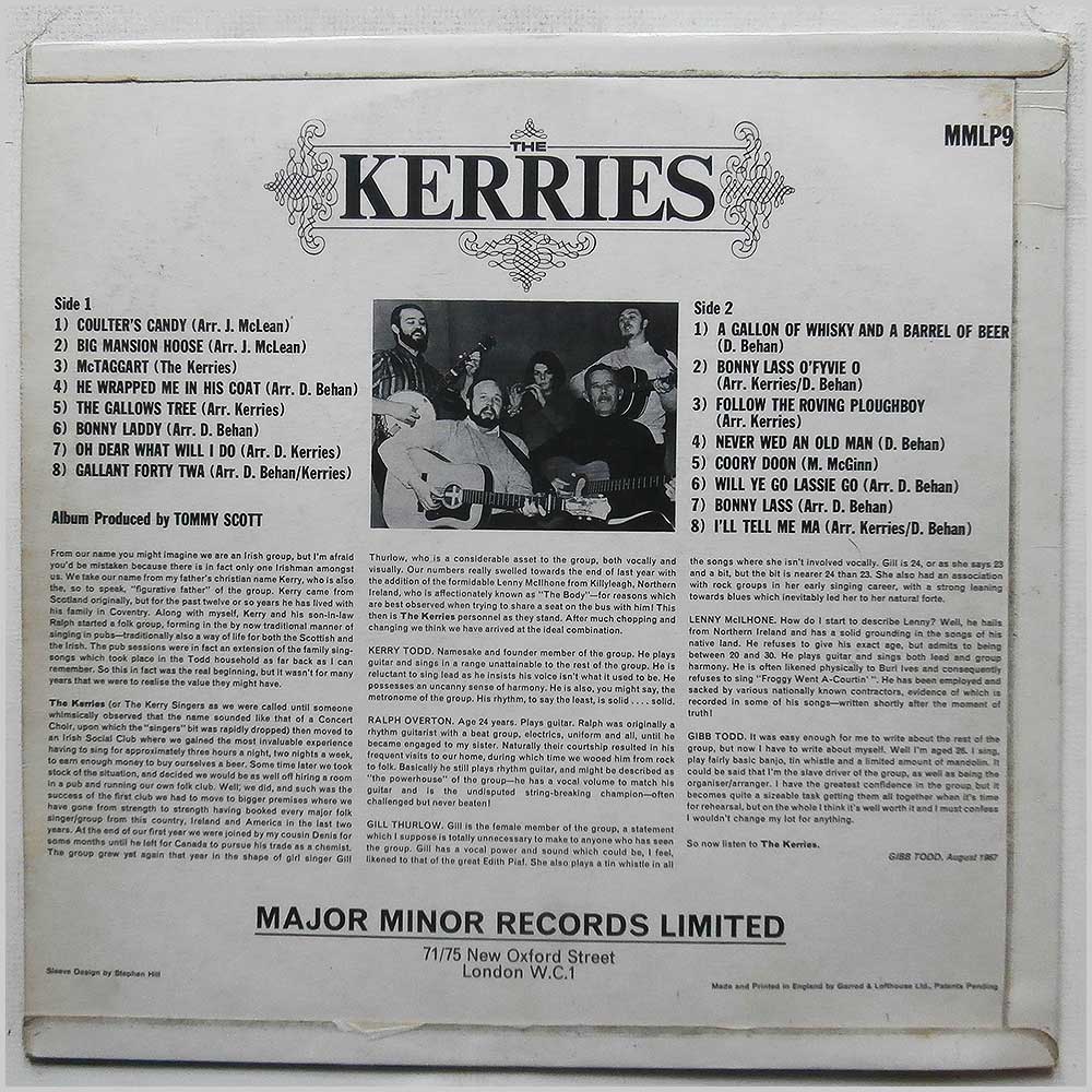 The Kerries - The Kerries  (MMLP9) 