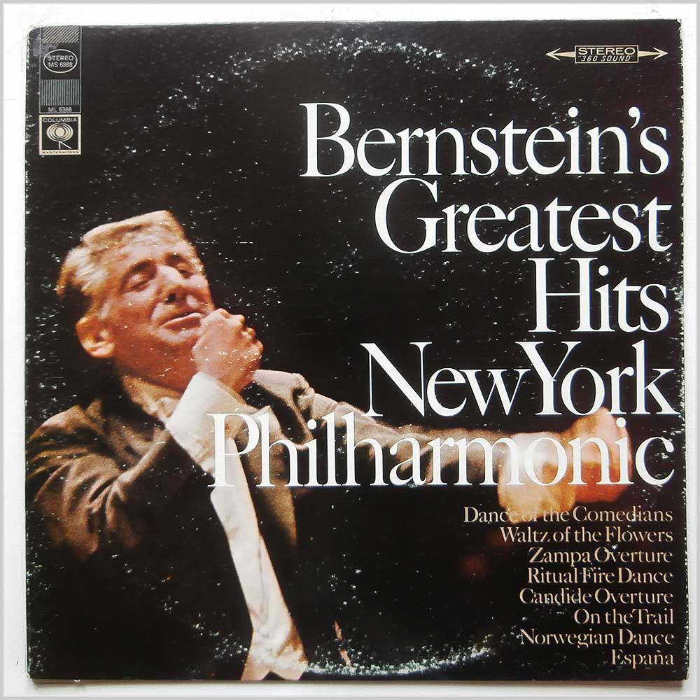Leonard Bernstein, New York Philharmonic Orchestra - Bernstein's Greatest Hits  (MS 6988) 