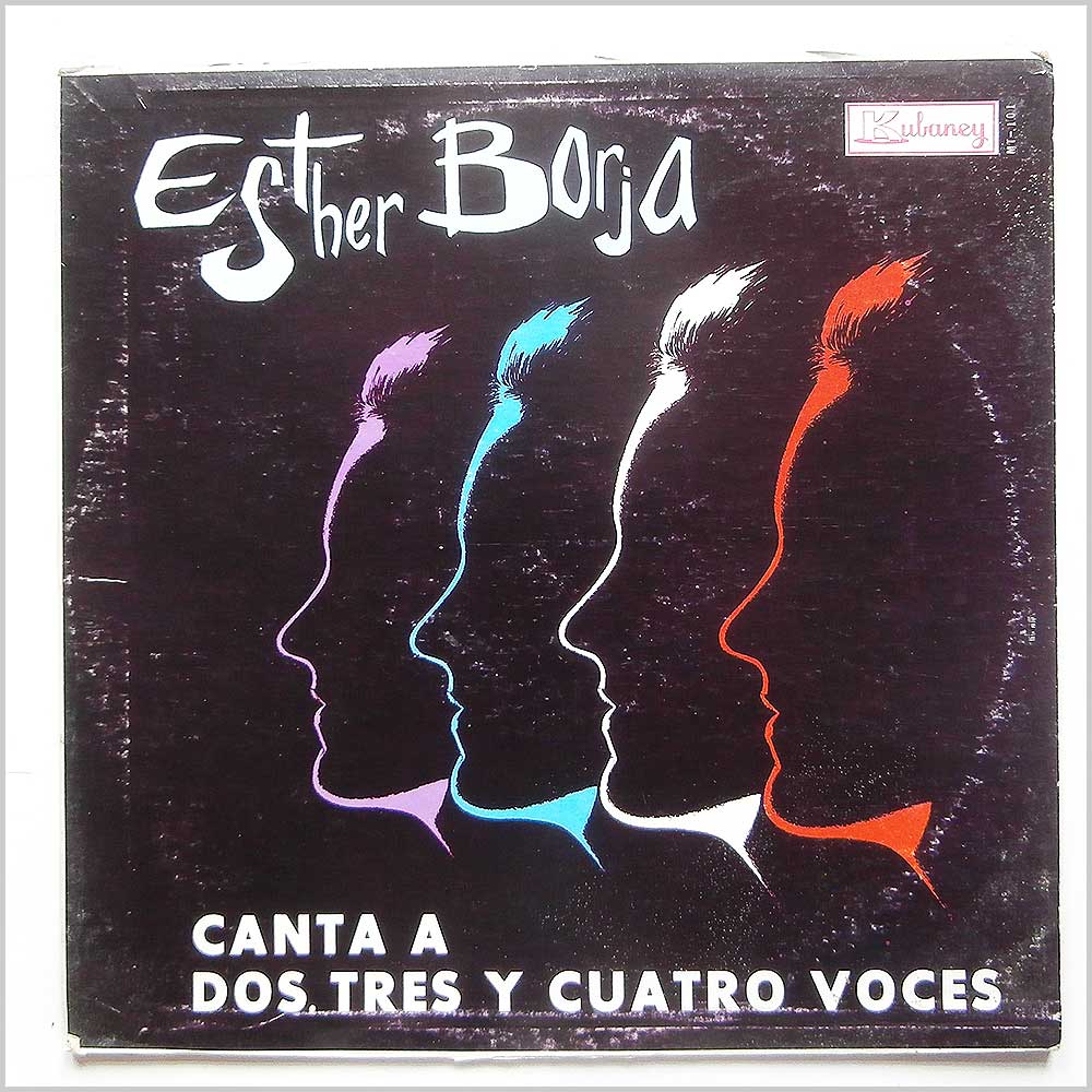 Esther Borja - Canta A Dos, Tres Y Cuatro Voce  (MT 101) 