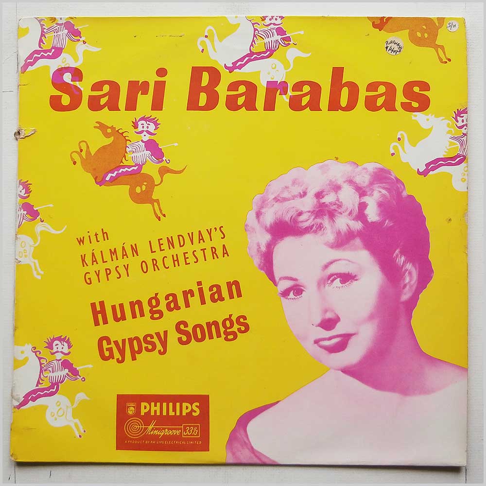Sari Barabas, Kalman Lendvay - Hungarian Gypsy Songs  (NBL 5011) 