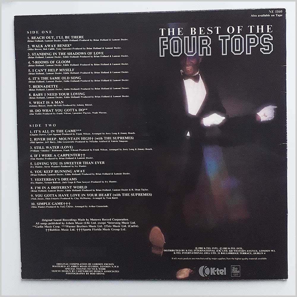 The Four Tops - The Best Of The Four Tops  (NE 1160) 