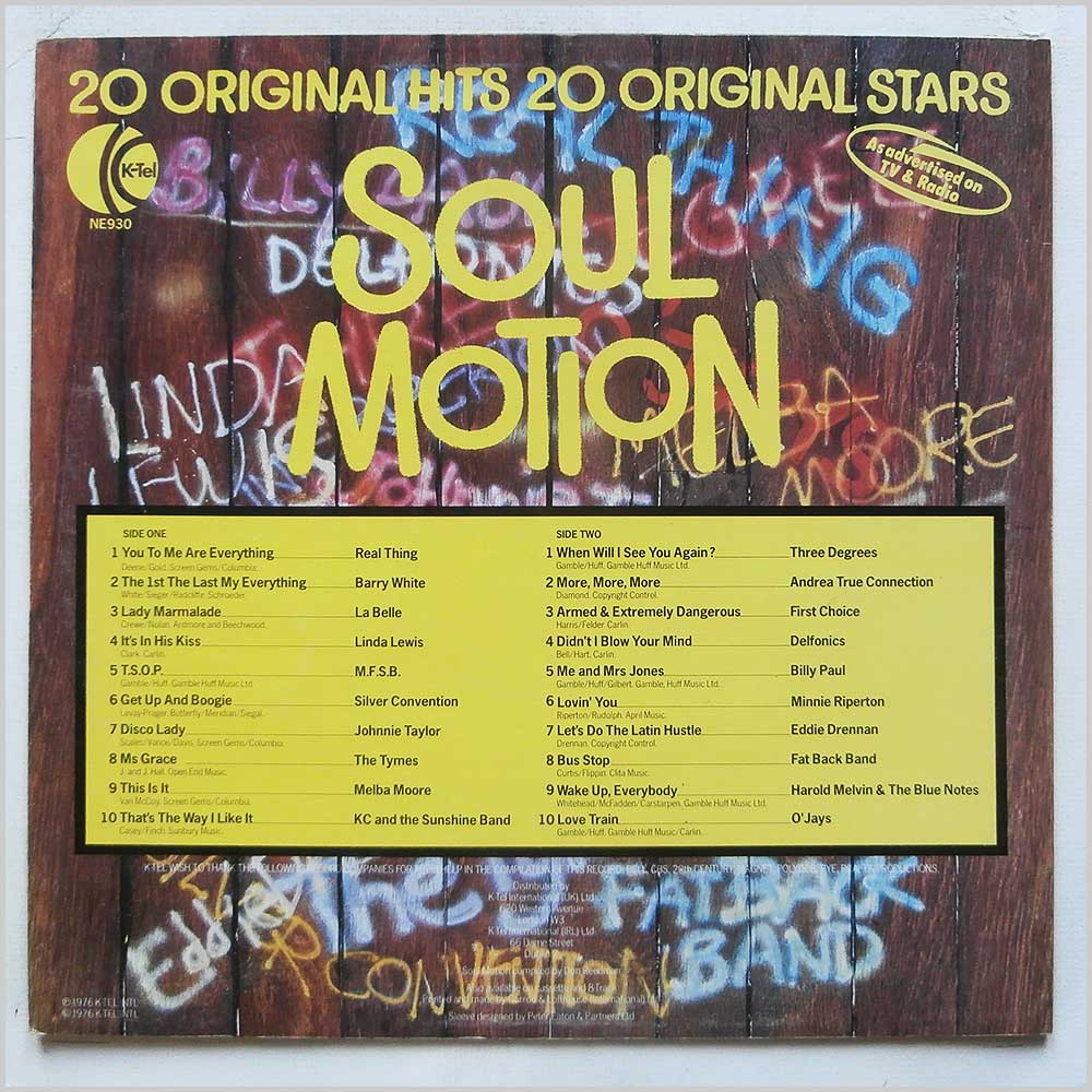 Various - Soul Motion  (NE930) 
