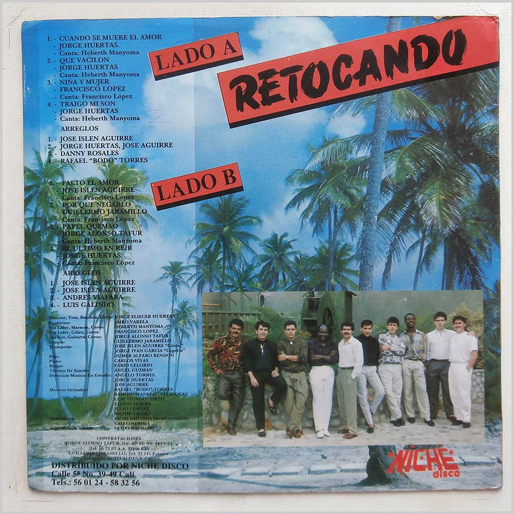 Los Del Caney - Retocando  (Niche Disco) 