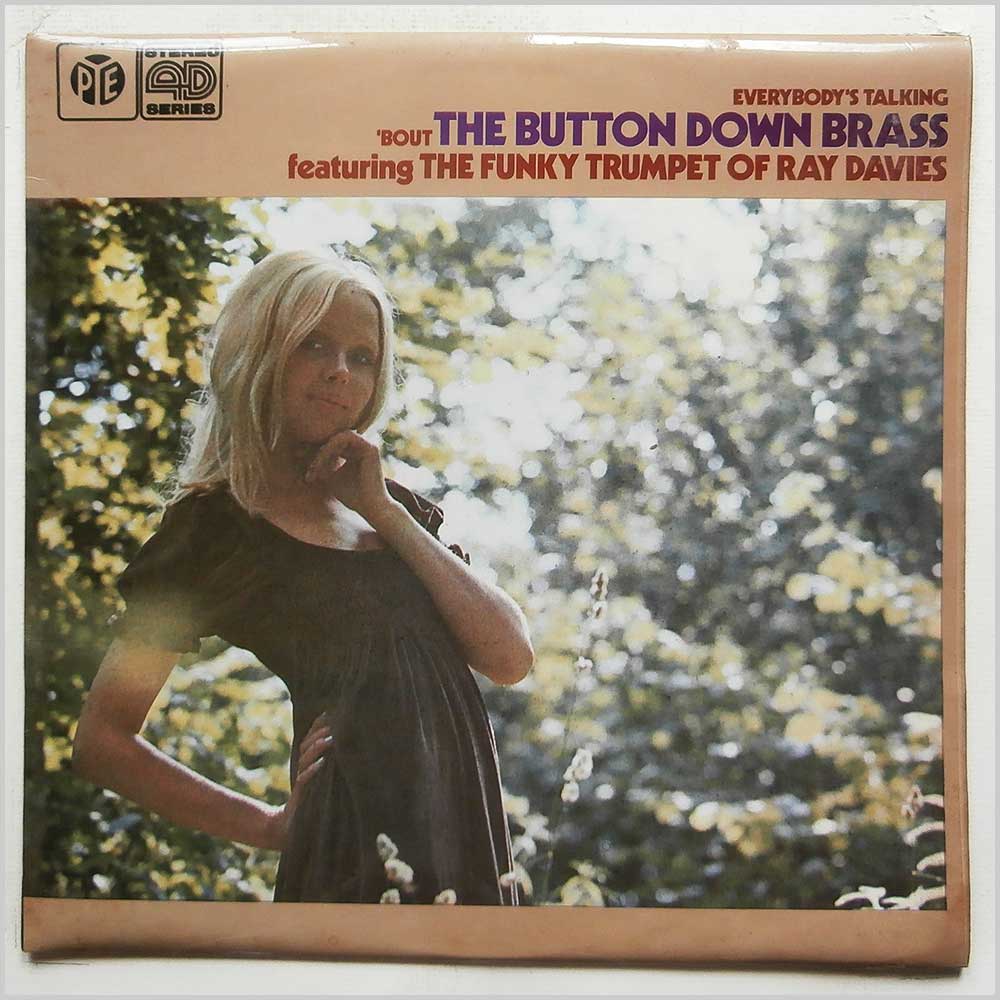 The Button Down Brass, Ray Davies - Everybody's Talking 'Bout The Button Down Brass (NSPL 41020)