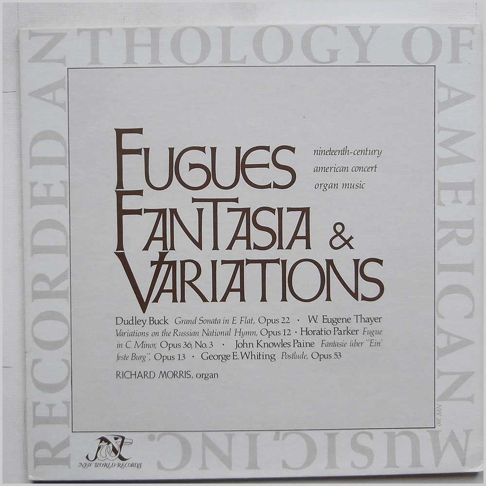 Various - Fugues Fantasia and Variations  (NW 280) 