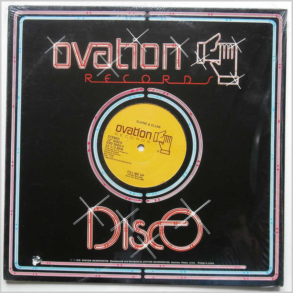 Elaine and Ellen - Fill Me Up / You Made Me Do It Again  (OVD 5004) 