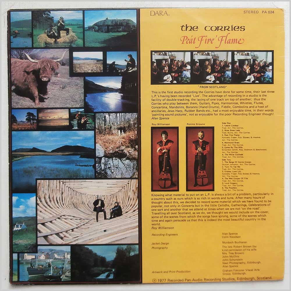 The Corries - Peat Fire Flames  (PA 024) 