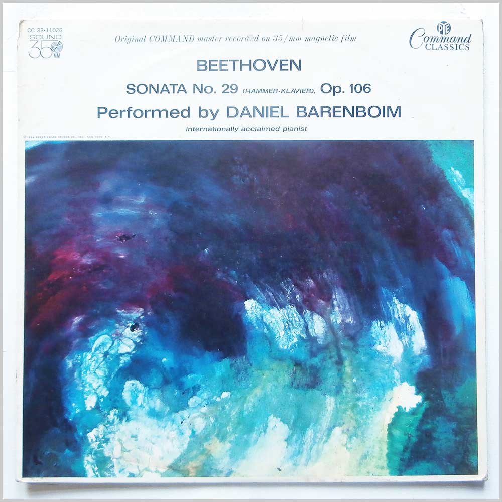 Daniel Barenboim - Beethoven: Sonata No. 29 (Hammer-Klavier), Op. 106  (PCL 11026) 