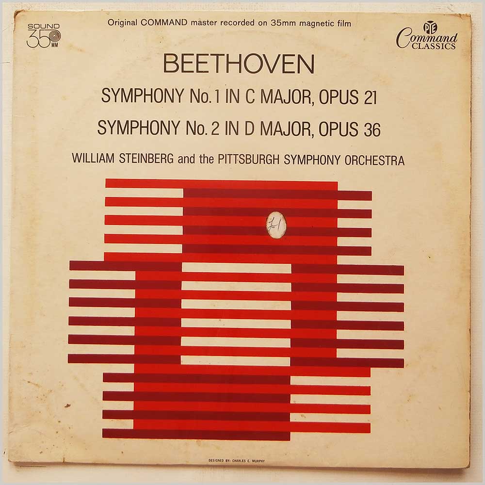 William Steinberg, The Pittsburgh Symphony Orchestra - Beethoven: Symphony No. 1 in C Major, Symphony No. 2 in D Major  (PCLS 11024) 