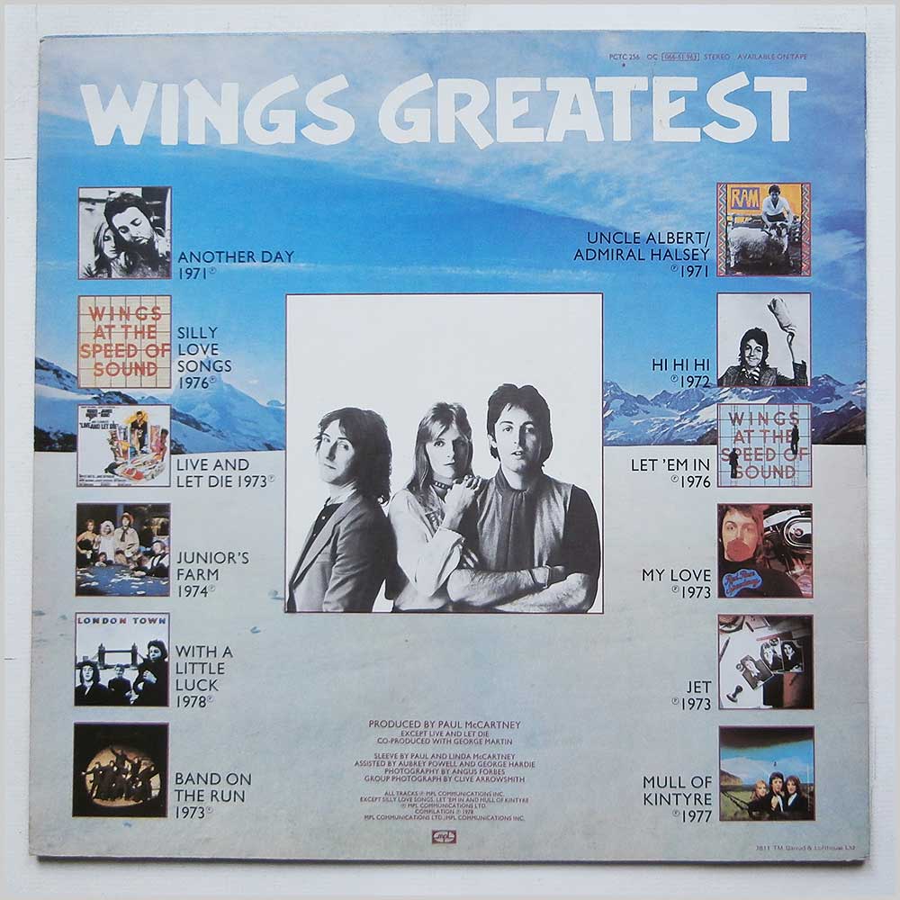 Wings - Wings Greatest  (PCTC 256) 