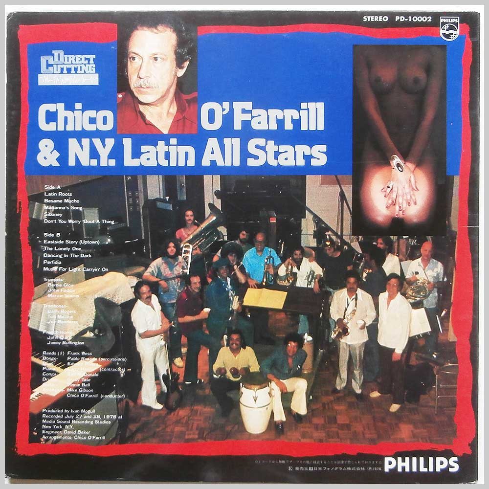 Chico O'Farrill and N.Y. Latin All Stars - Latin Roots  (PD-10002) 