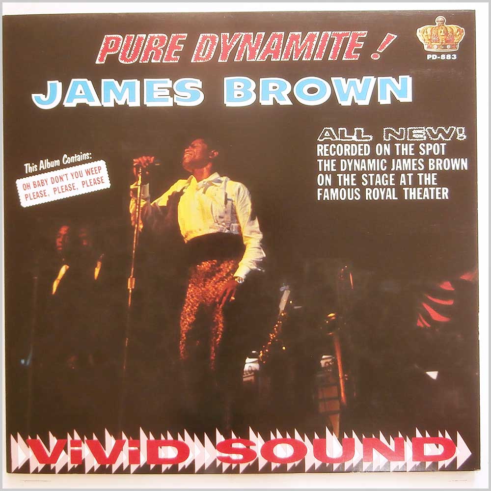 James Brown - Pure Dynamite! Live At The Royal  (PD-883) 