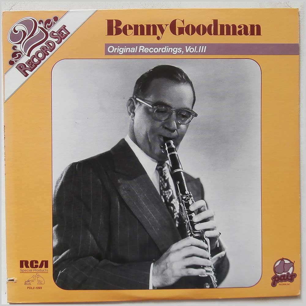 Benny Goodman - Original Recordings, Vol. III  (PDL2-1093) 