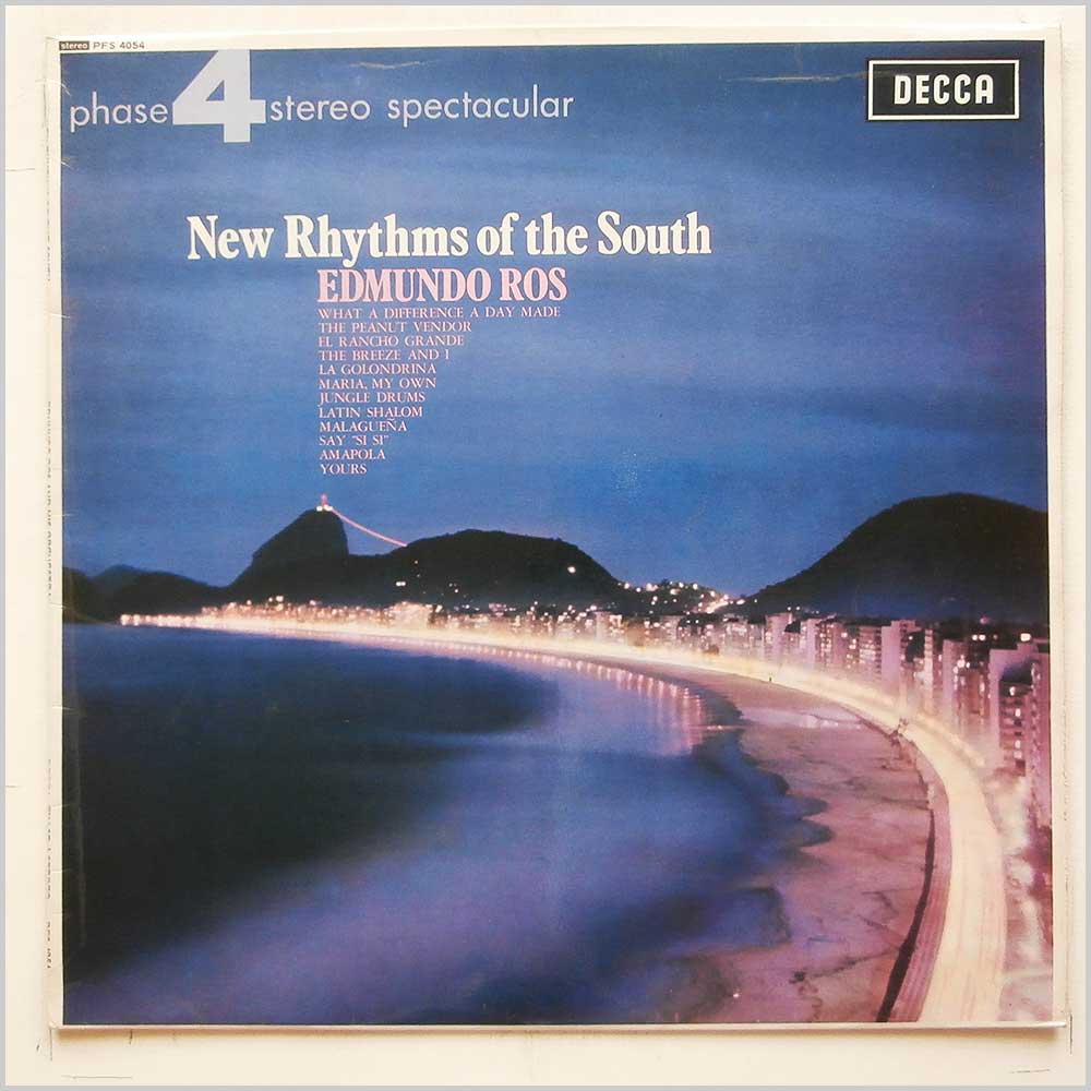 Edmundo Ros and His Orchestra - New Rhythms Of The South  (PFS 4054) 
