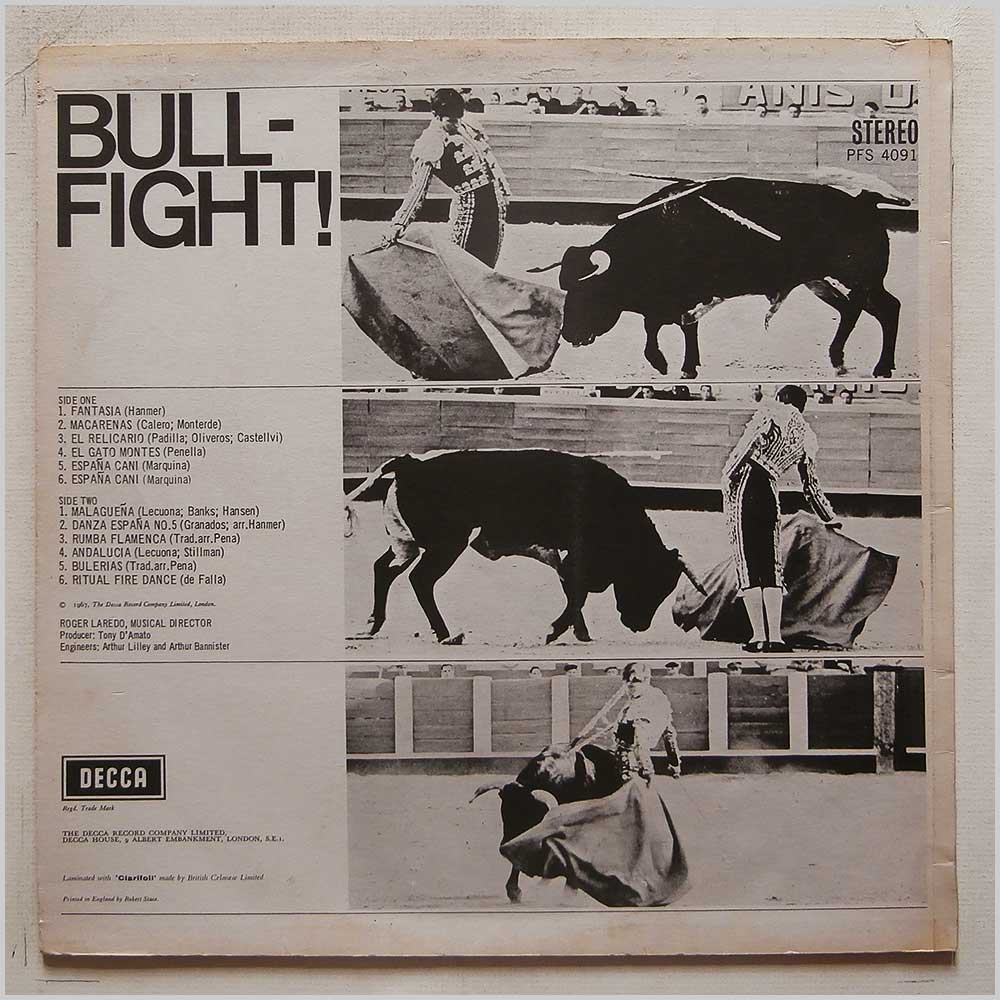 Roger Laredo - Bullfight!  (PFS 4091) 